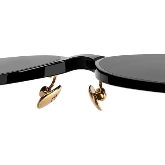 🆕 Women Black Fashion Oversized Cat Eye Polarized Exclusive Eyewear Sunglasses - Picture 6 of 9